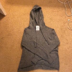 Brandy Melville Knit Hoodie Sweater